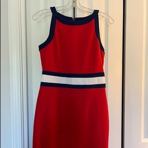 Banana Republic red, white and blue Dress
